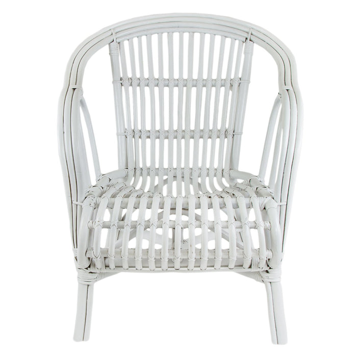 White Willow Bamboo Armchair