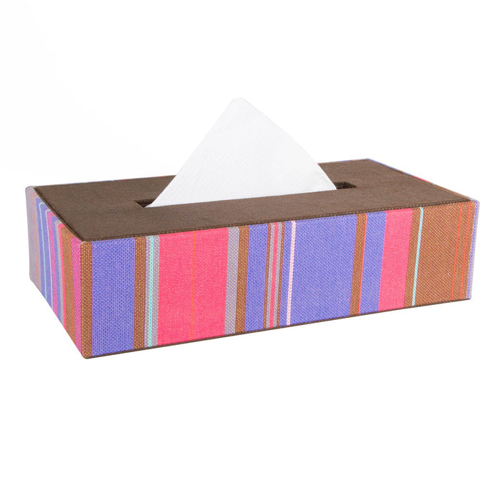 Woven Babylone Cotton Tissue Box