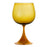 Yellow & Brown Burlesque Nason Moretti Goblet 