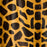 Yellow & Brown Giraffe Print Brazilian Cowhide Rug