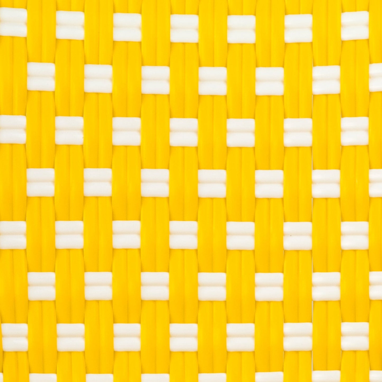 Yellow & White Mediterranean Bistro Armchair (B)