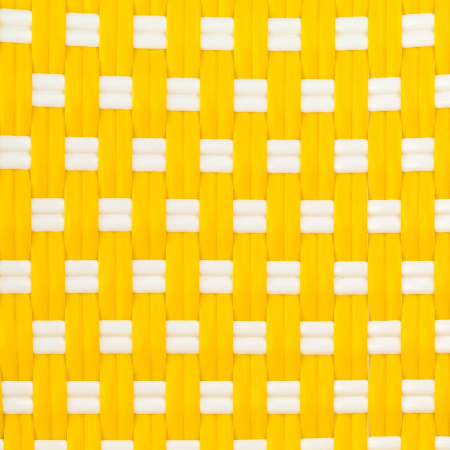 Yellow & White Mediterranean Bistro Armchair (B)