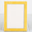 Yellow Biante Picture Frame (4x6")