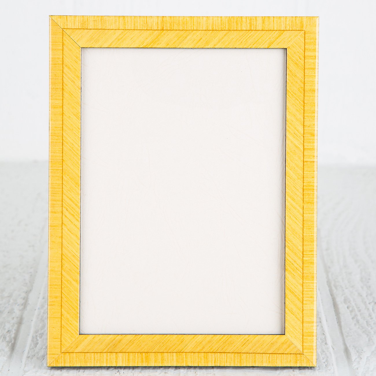 Yellow Biante Picture Frame (5x7")
