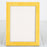 Yellow Biante Picture Frame (5x7")