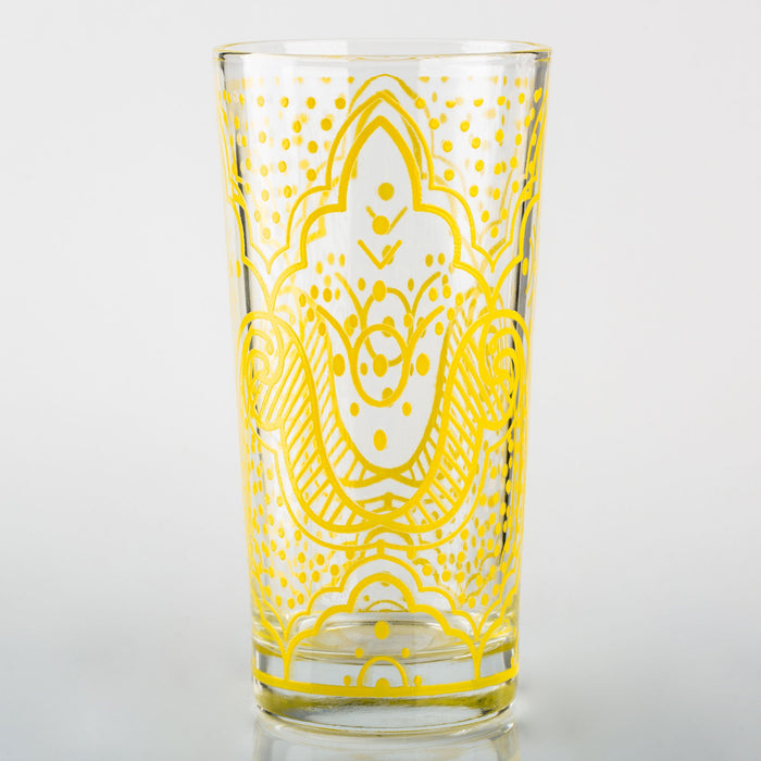 Yellow Chiba Moroccan Water Glass