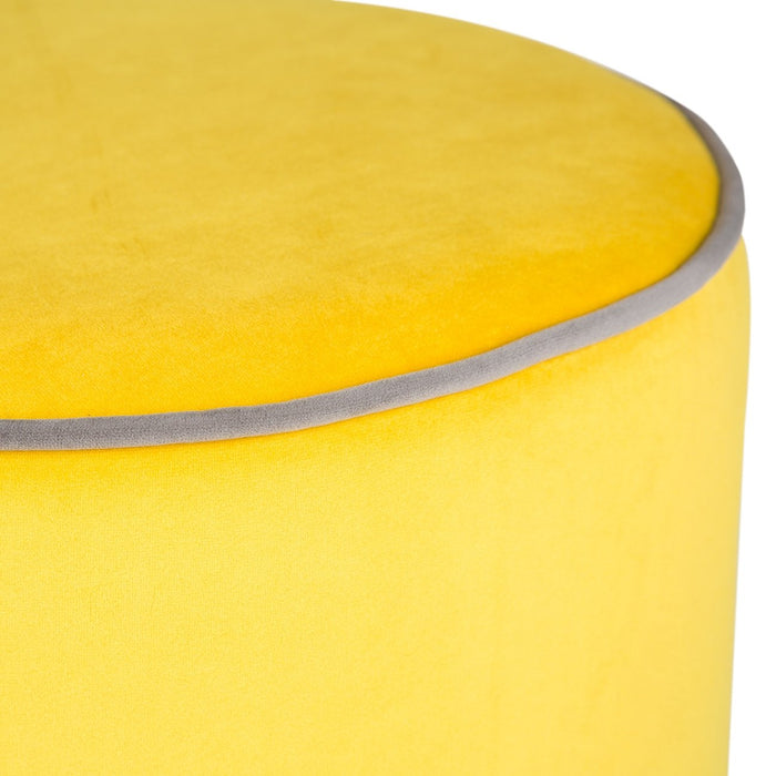 Yellow Countra Pouf 