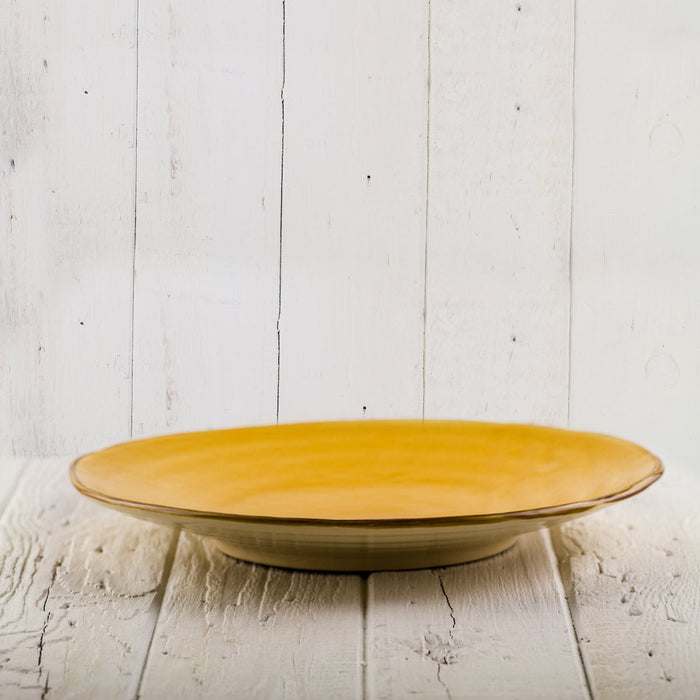 Yellow Dessert Plate
