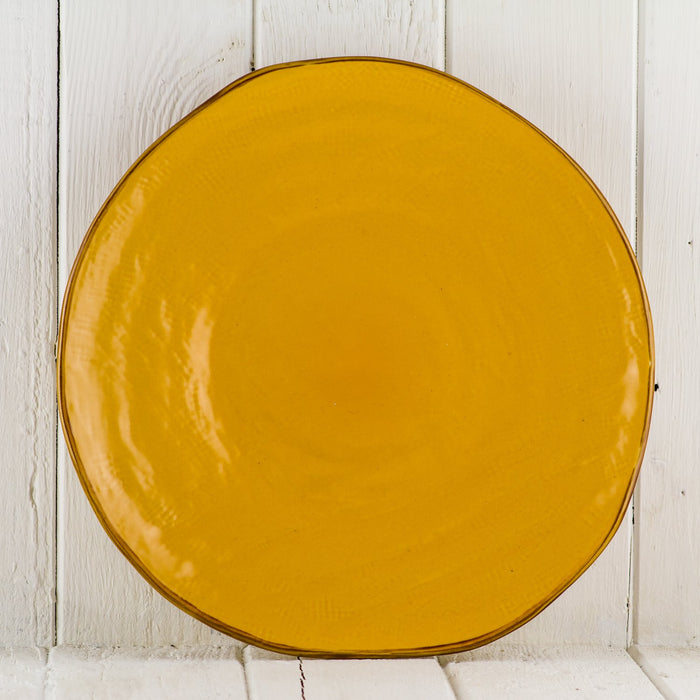 Yellow Dinner Plate