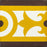 Yellow Mogador Frise Carocim Tile (8" x 8") (pack of 12)